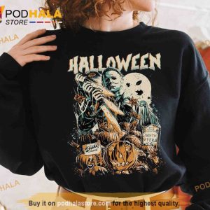 Vintage Michael Myers Halloween Crewneck Sweatshirt Michael Myers T shirt 2