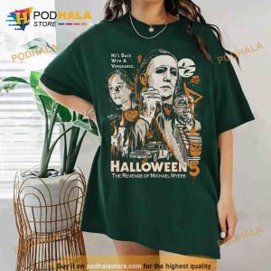 Vintage Michael Myers Halloween Shirt Halloween 5 This Time Theyre Ready TShirt 2