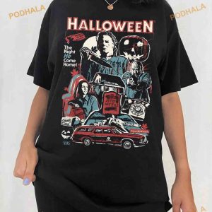 Vintage Michael Myers Halloween Sweatshirt Halloween The Night He Came Home 2