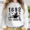 Vintage Salem 1692 They Missed One Sweatshirt, Retro Salem Massachusetts Halloween Hoodie
