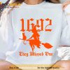 Vintage Salem 1692 They Missed One Sweatshirt, Salem 1692 Halloween Shirt