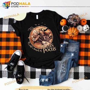 Vintage Sanderson Sisters TShirt, It's Just A Bunch Of Hocus Pocus Shirt