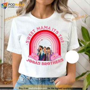Vintage Sweet Mama Its The Jonas Brothers Tshirt Jonas Five Albums One Night Tour Gift 2
