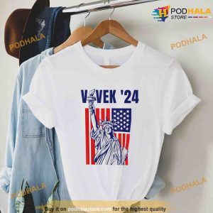 Vivek 24 Ramaswamy Presidential Campaign Patriotic Unisex Political Shirt 2