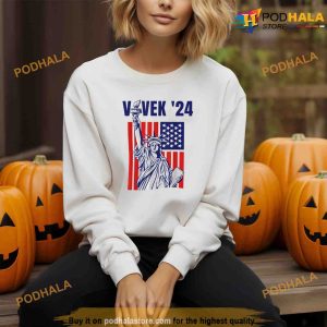 Vivek 24 Ramaswamy Presidential Campaign Patriotic Unisex Political Shirt 3