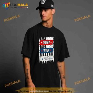 Vivek Ramaswamy 2024 Donald Trump Election 2024 American Flag Vivek Shirt