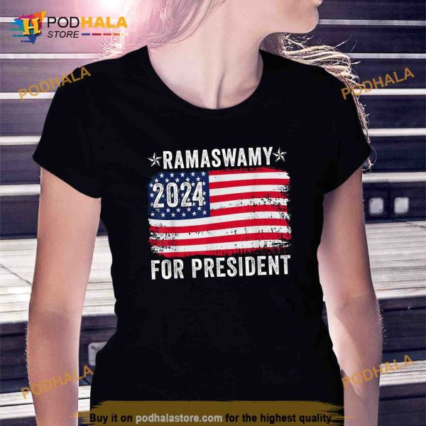 Vivek Ramaswamy 2024 Ramaswamy for Presidential Election 24 Political Shirt