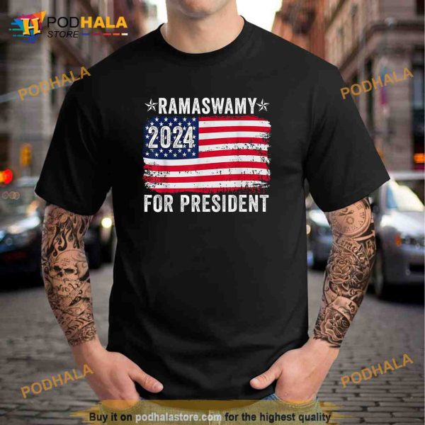 Vivek Ramaswamy 2024 Ramaswamy for Presidential Election 24 Political Shirt