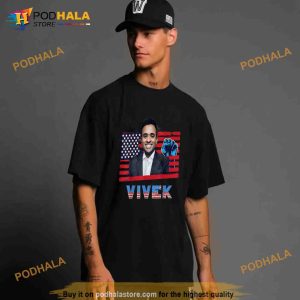 Vivek Ramaswamy for President of USA 2024 Campaign USA Flag Trending Shirt