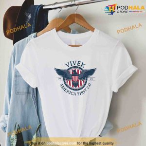 Vivek Ramaswamy2024 America First 20 Campaign Unisex Political Shirt 3