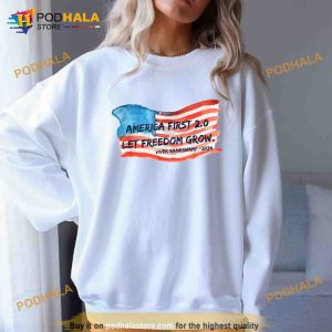 Vivek Ramaswamy2024 America First 2.0 Let Freedom Grow Vivek Shirt