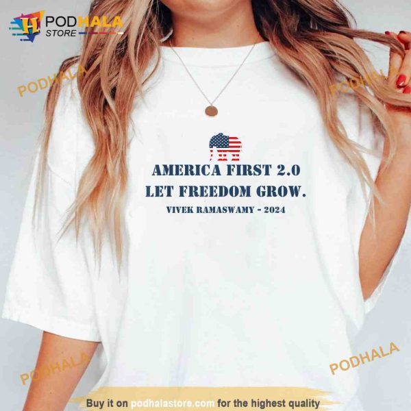 Vivek2024 America First 2.0 Ramaswamy Vivek Shirt