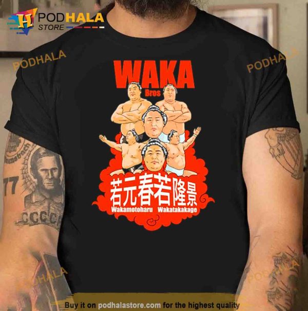 Wakatakakage and Wakamotoharu Sumo Trending Shirt