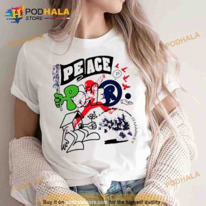 Walker Kessler Wearing Peace Power Trending Shirt 2