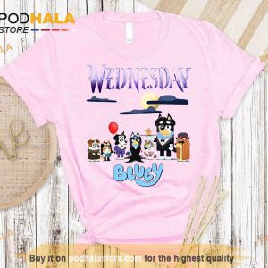 Wednesday Bluey Halloween Shirt Bluey Rad Family T Shirt 2