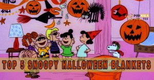 Whimsical Warmth Snuggle Safely with the Top 5 Snoopy Halloween Blankets