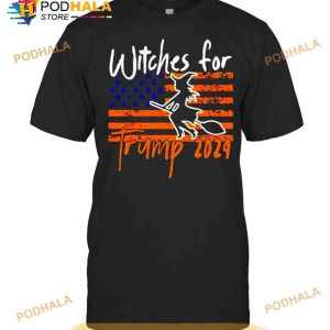 Witches For Trump 2024 Halloween Shirt