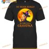 Women Witch Halloween My Broom Broken So Now I'm A Grandma Shirt
