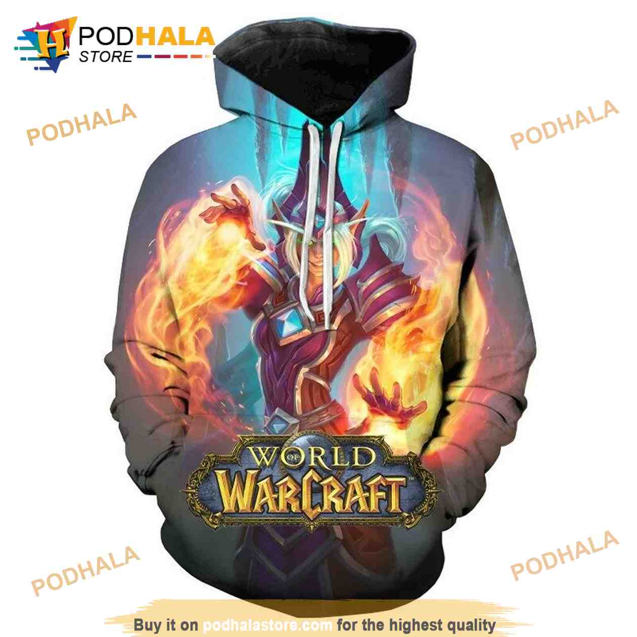 World Of Warcraft Tauren Hoodie 3D World Of Warcraft Tauren Hoodie 3D