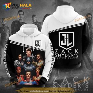 Zack Snyder's Justice League Design Gift For Fan Custom 3D Hoodie