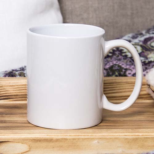 White Ceramic Mug