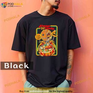 Always Check Your Candy Trick Or Treat Funny Halloween Comfort Colors Shirt