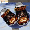 Angry Pumpkin Jack Skellington Adults Kids Halloween Crocs