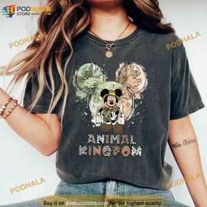 Animal Kingdom Family Comfort Colors Shirt - Disney Matching Safari Mode Trip