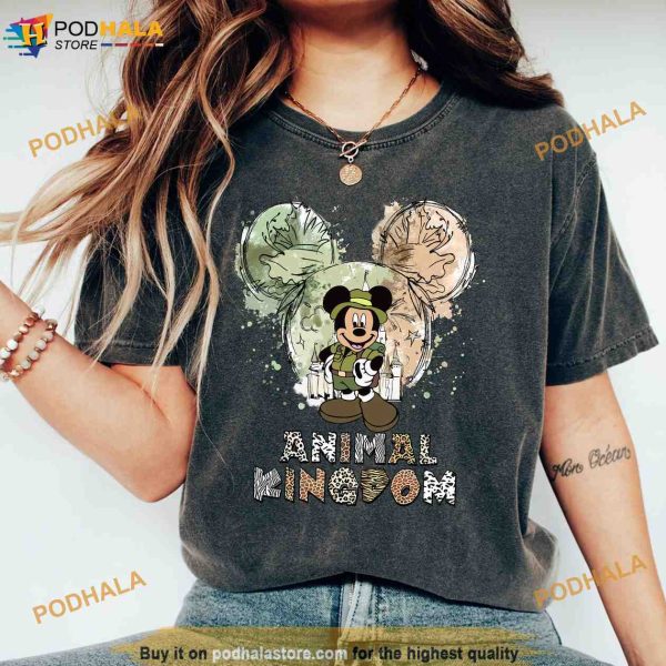 Animal Kingdom Family Comfort Colors Shirt – Disney Matching Safari Mode Trip