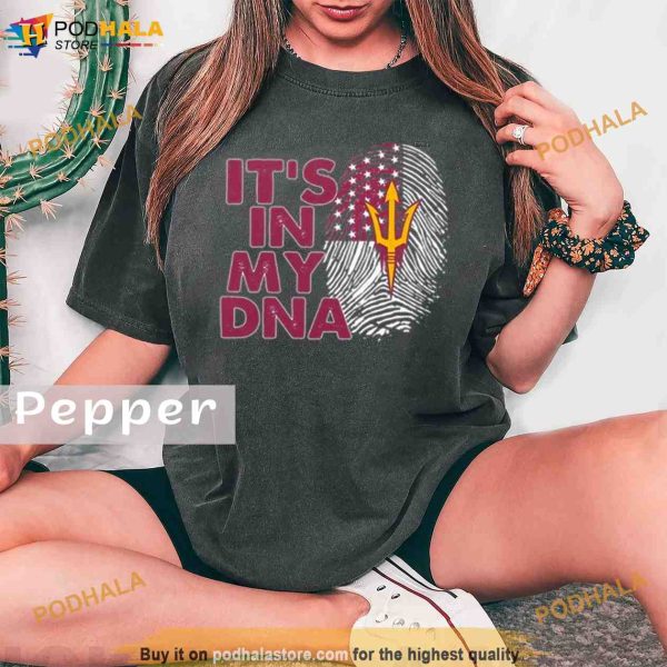 Arizona State Sun Devils Football 2023 It’s In My DNA Comfort Colors Shirt