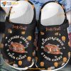 Black Always Check Your Candy Tricks Treat Horror Movie Adults Kids Halloween Crocs
