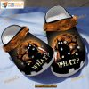 Black Cats What Halloween Crocs Classic Clogs Shoes, Adults Kids Halloween Crocs