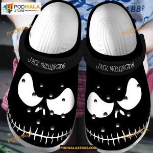 Black Jack Skellington Horror Movie Halloween Classic Clogs Adults Kids Halloween Crocs