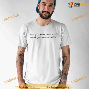 Black Top Big Shirt Billie Eilish No Time To Die Lyrics 2