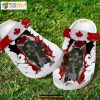 Canada Skull Happy Canada Day Adults Kids Halloween Crocs