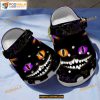 Cat Halloween Crocs Classic Clogs Shoes, Adults Kids Halloween Crocs