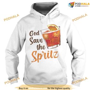 Cocktail God Save The Spritz T Shirt CocktailGod Tee For Women Men 2