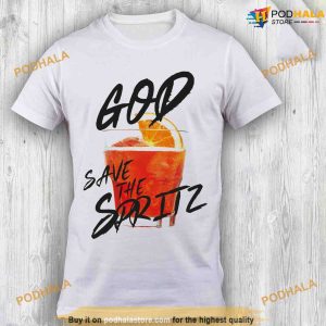 Cocktailgod Save The Spritz T-Shirt, CocktailGod Shirt For Women Men
