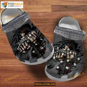 Cool Skull America Easy Game Over For Skull Halloween Style Adults Kids Halloween Crocs