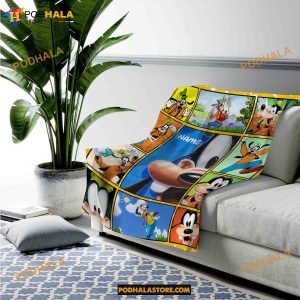 Custom Family Goofy Blanket Family Goofy Birthday Theme Party
