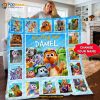 Custom Go Dog Go Fleece Blanket, Go Dog Go Quilt, Baby Blanket