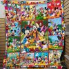 Custom Mickey And Friends Fleece Blanket, Minnie Mickey Mouse Gifts, Disney Baby Blanket