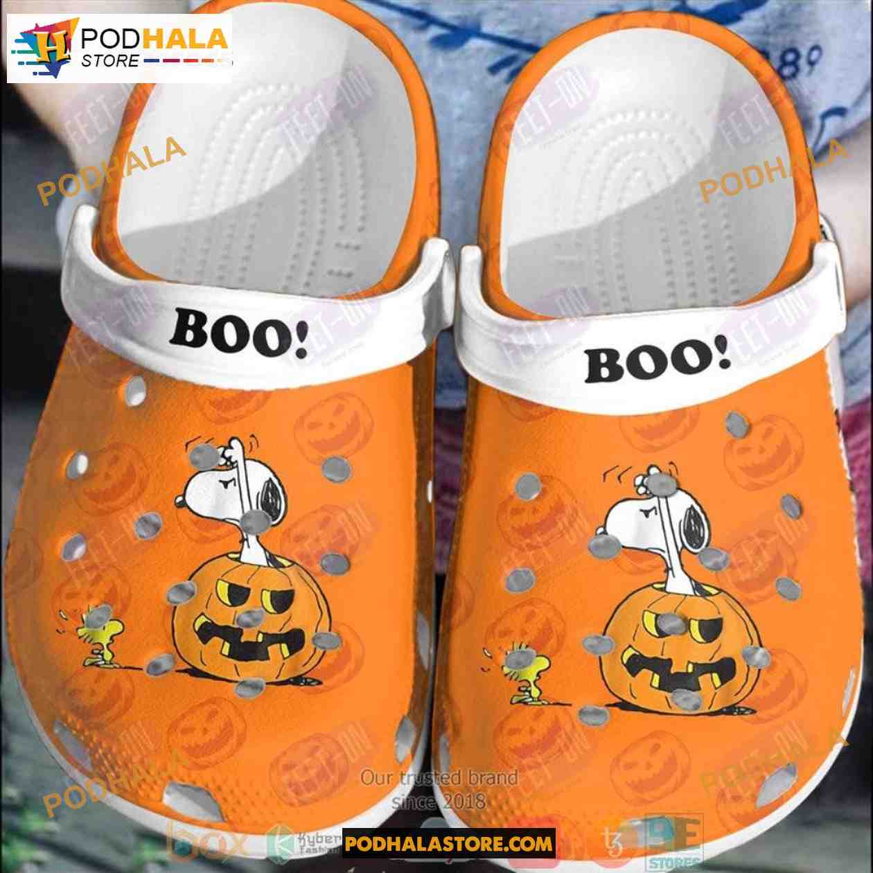 https://images.podhalastore.com/wp-content/uploads/2023/09/Custom-Name-Boo-Snoopy-Pumpkin-and-Woodstock-Clog-Shoes-Halloween-Crocs.jpg