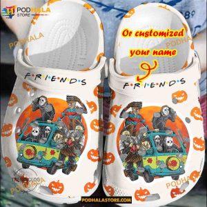Custom Name Cosplay Costume Halloween Gifts Funny Clog Shoes, Halloween Crocs
