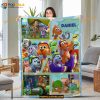 Custom Name Go Dog Go Blanket, Go Dog Go Fleece Blanket