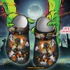 Custom Name God Pumpkin Halloween Funny Clog Shoes, Halloween Crocs