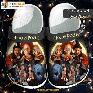 Custom Name Hocus Pocus Movies Clog Shoes Halloween Crocs