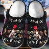 Custom Name Horror Friends Scary Faces Clog Shoes Halloween Crocs