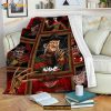 Custom Name Horror Halloween Freddy Krueger Blanket, Horror Character Fleece Blanket
