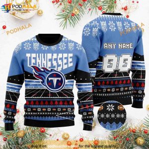 tennessee titans ugly christmas sweater